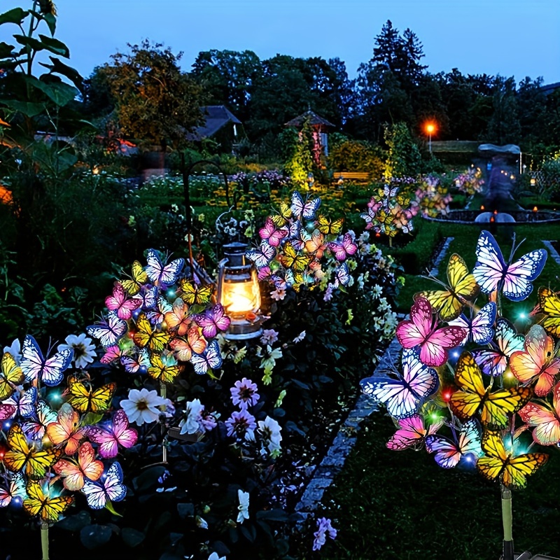 Smart Garden Lamp - Lampu Taman Kupu-kupu LED Surya Lampu