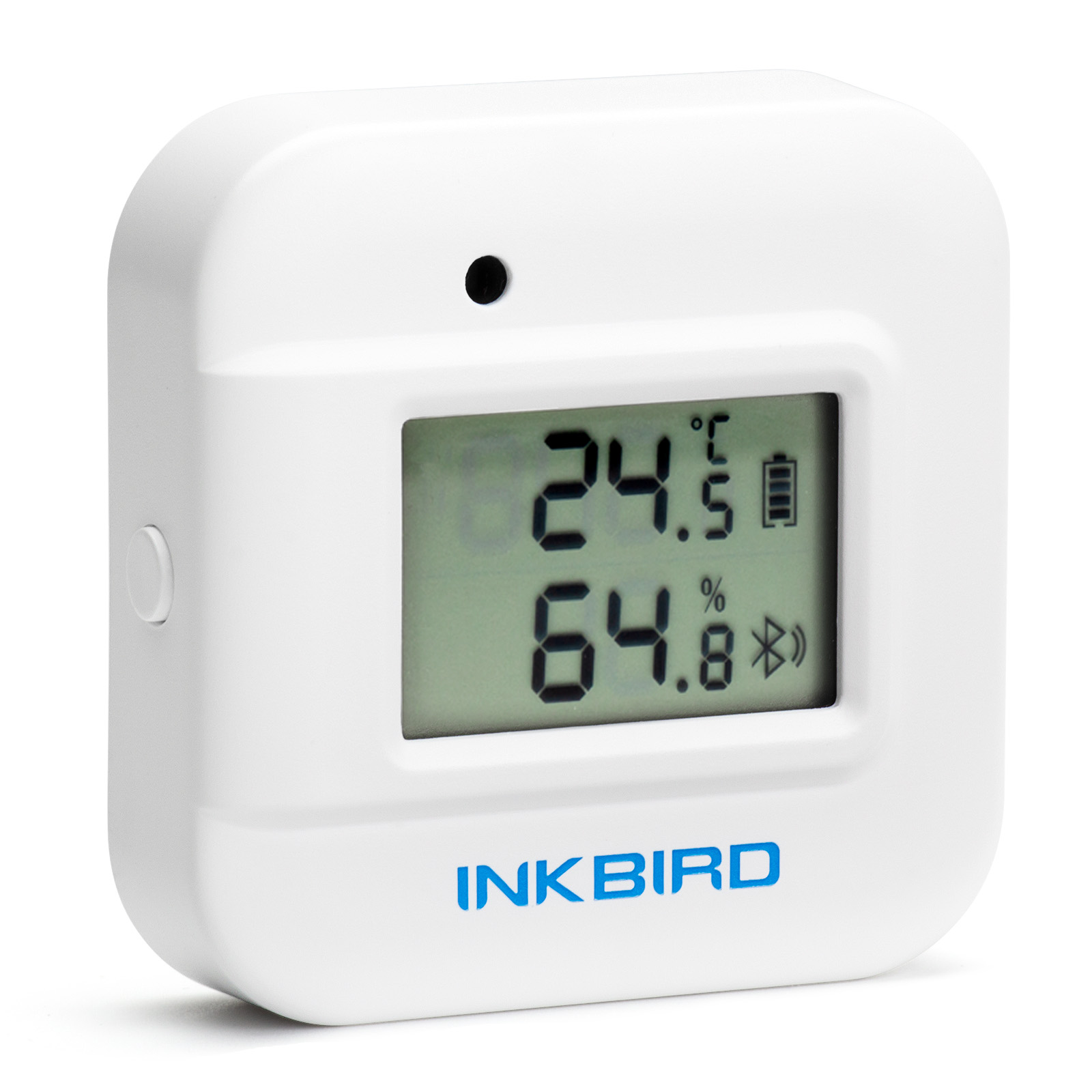 Rain Gauge Digital - INKBIRD IBS-TH2 Plus higrometer lampu latar