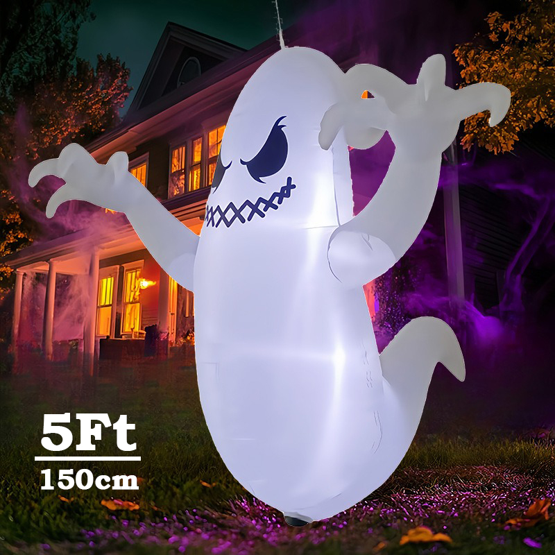 Smart Garden Lamp - Model Hantu Tiup Halloween 5Ft untuk