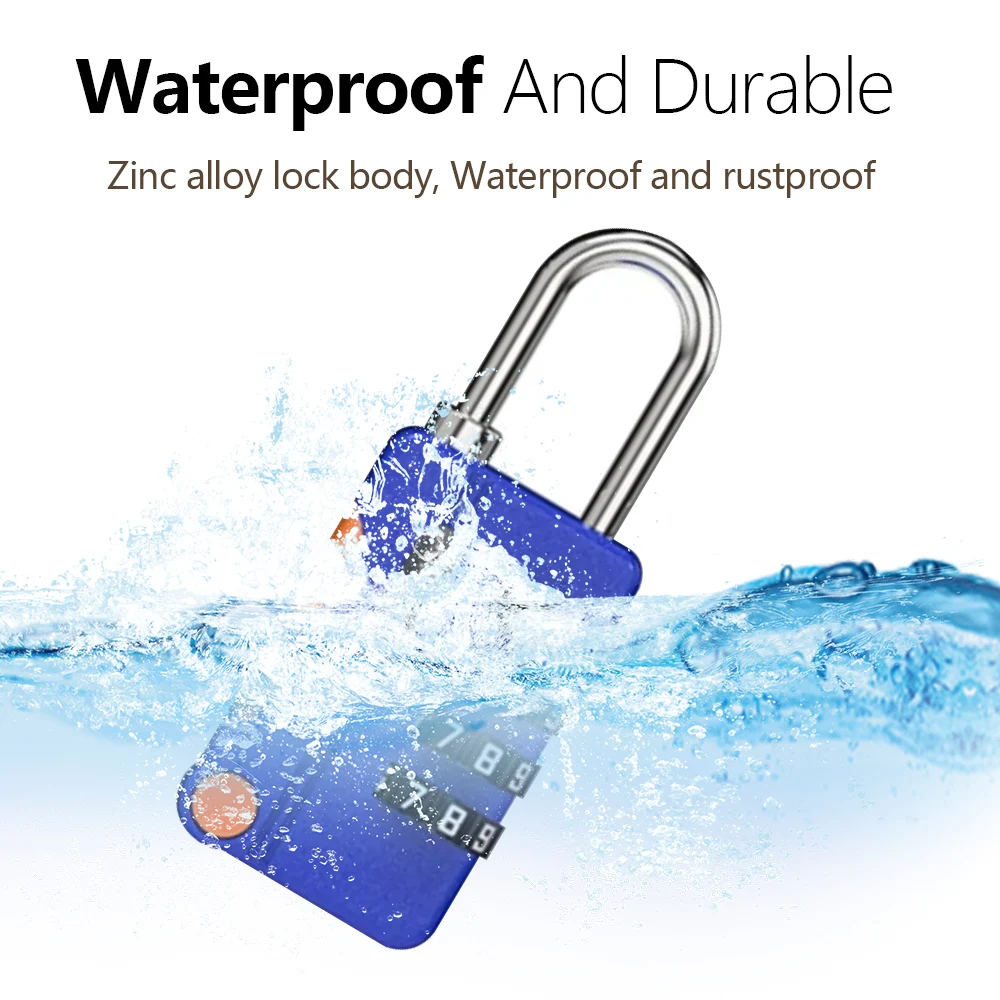 Smart Garden Gate Lock - Gembok Kombinasi 4 Digit Tanpa Kunci