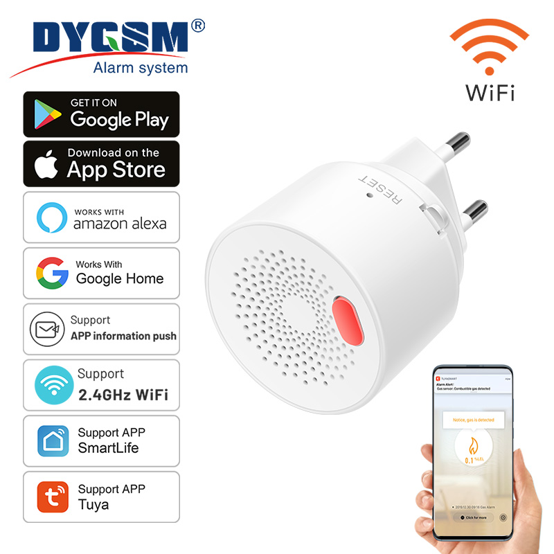 Smart Garden Home - Tuya Sensor Gas alami Wifi rumah