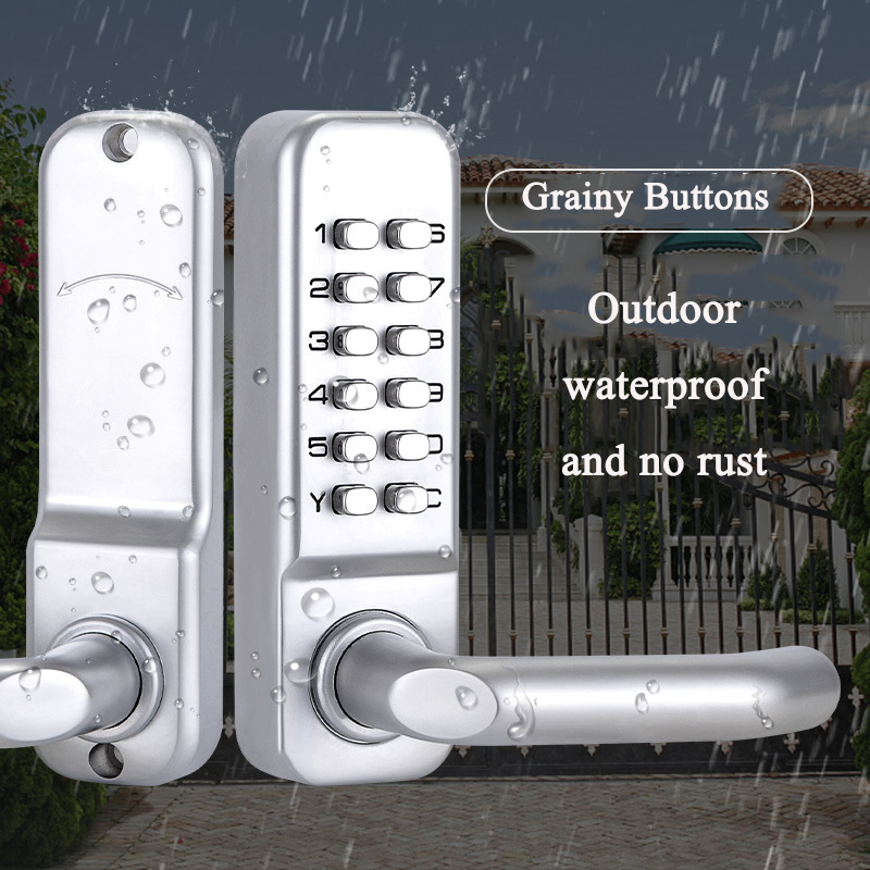 Smart Garden Gate Lock - Kunci Pintu Digital Mekanik Tanpa Kunci