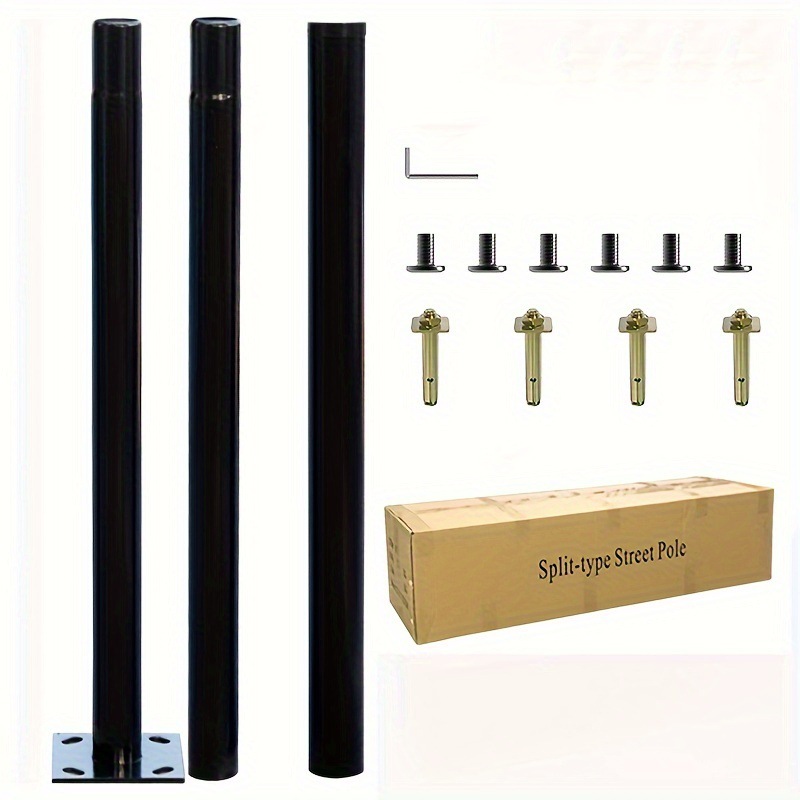 Smart Zen Garden - Tiang Lampu Jalan Tenaga Surya 3m,