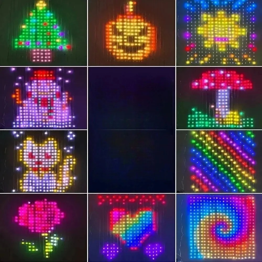 Lampu Tirai LED Pixel untuk Lu - Smart Gardening ulasan dan harga