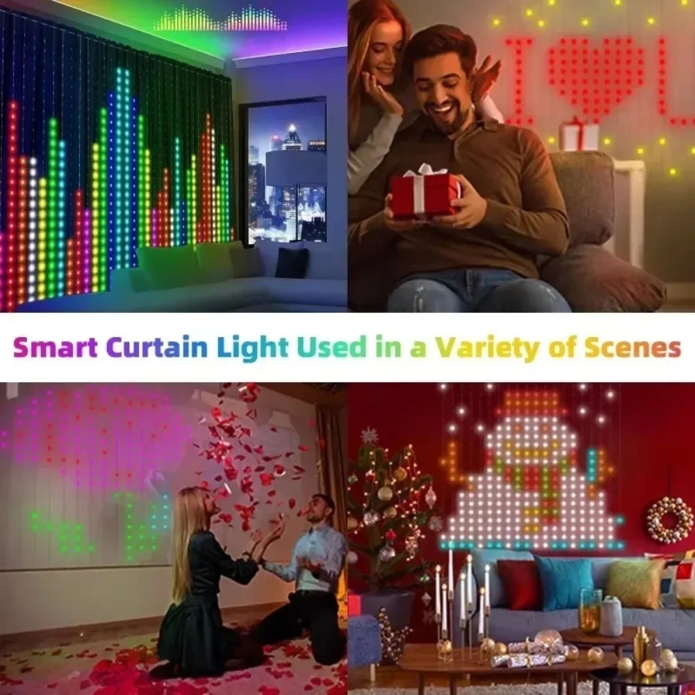 Lampu Tirai LED Pixel untuk Lu - Smart Gardening ulasan dan harga