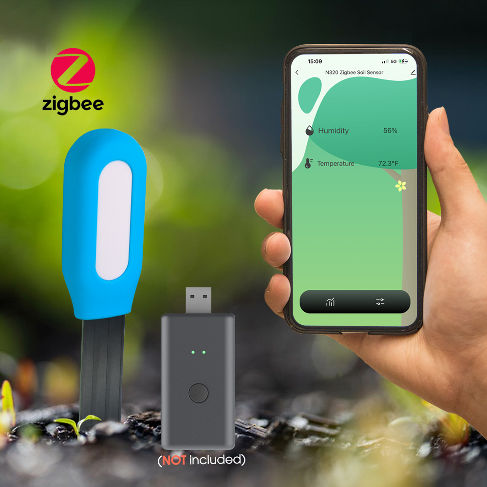 Sensor Tanah Zigbee Pintar unt - Smart Garden Home ulasan dan harga