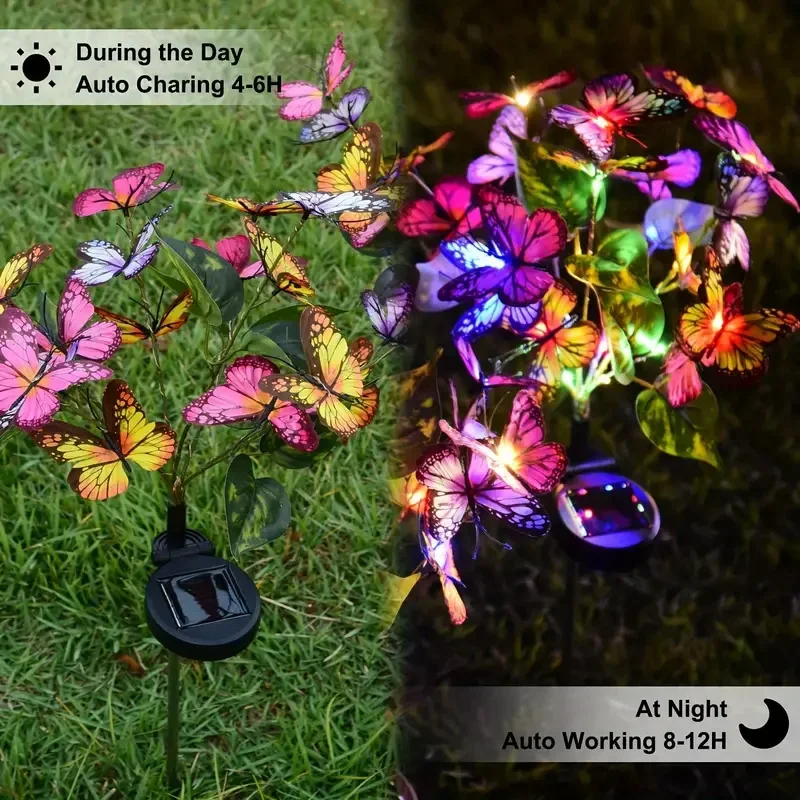 Lampu Taman Kupu-kupu LED Sury - Smart Garden Lamp ulasan dan harga