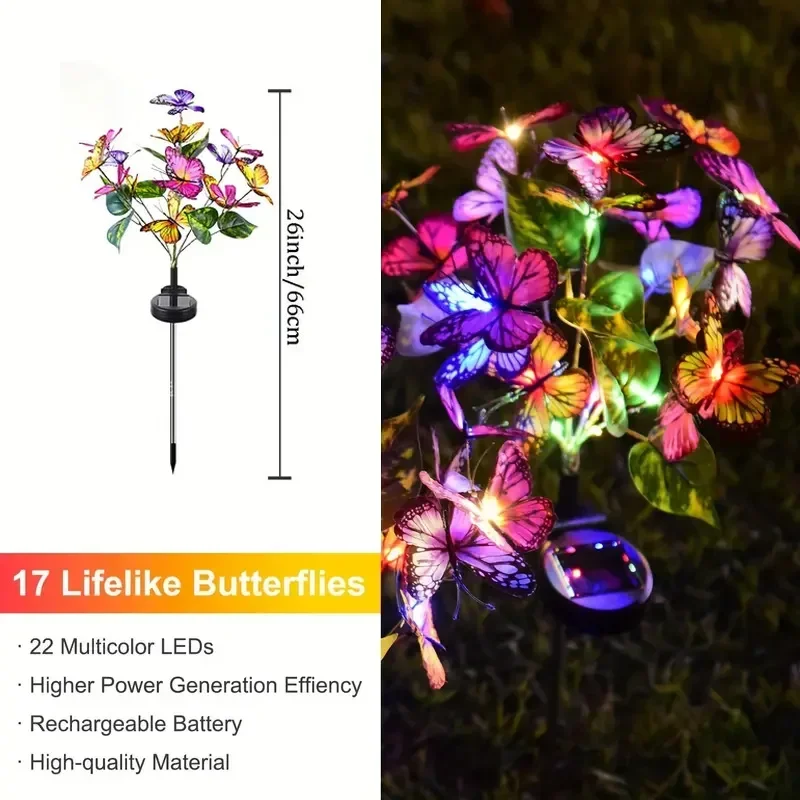 Lampu Taman Kupu-kupu LED Sury - Smart Garden Lamp ulasan dan harga