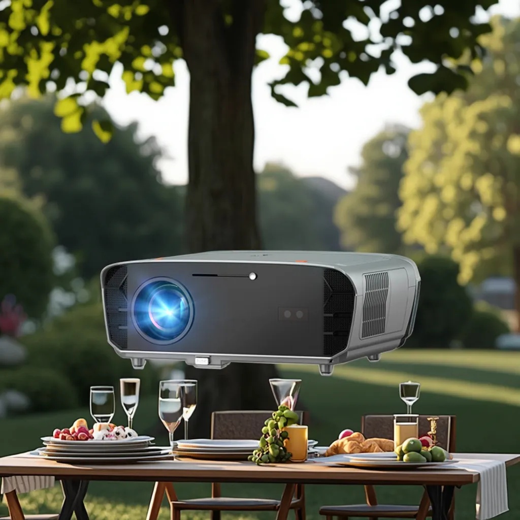 Proyektor 4k Untuk Google Smar - Smart Garden Video ulasan dan harga