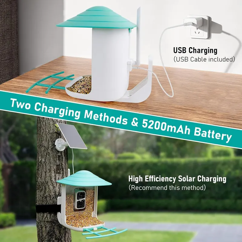 Kamera Pemantau Burung Pintar  - Smart Garden Video ulasan dan harga