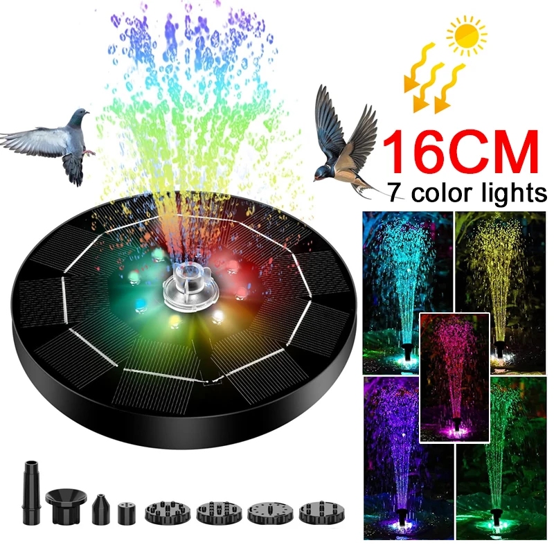 Lampu air mancur tenaga surya  - Smart Garden Lamp ulasan dan harga