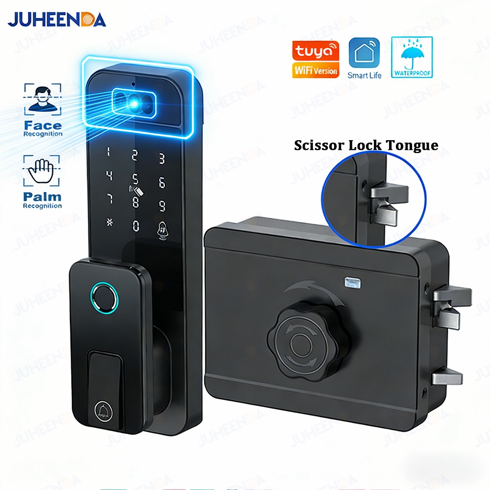 Kunci Pintu Pintar WiFi Tuya P - Smart Garden Gate Lock ulasan dan harga