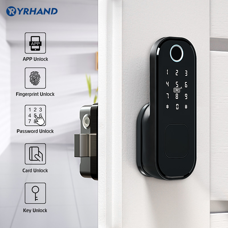 Tuya Kunci Pintu Sidik Jari Ta - Smart Garden Gate Lock ulasan dan harga