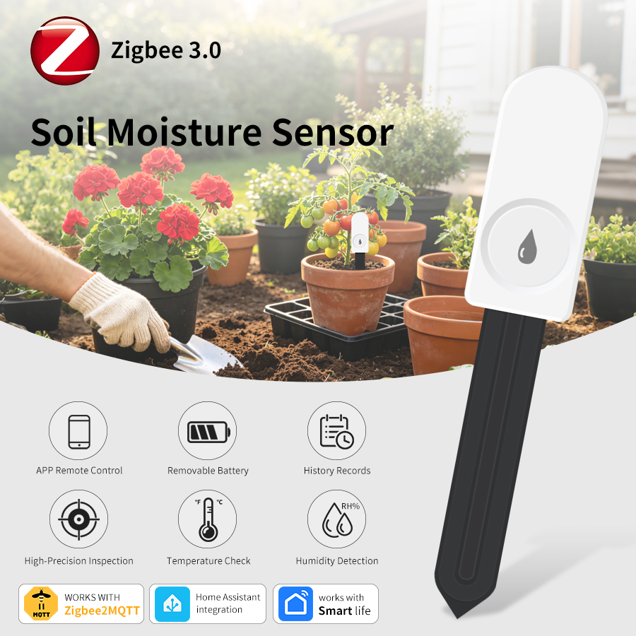 Sensor Kelembaban Tanah Pintar - Smart Garden Home Assistant ulasan dan harga