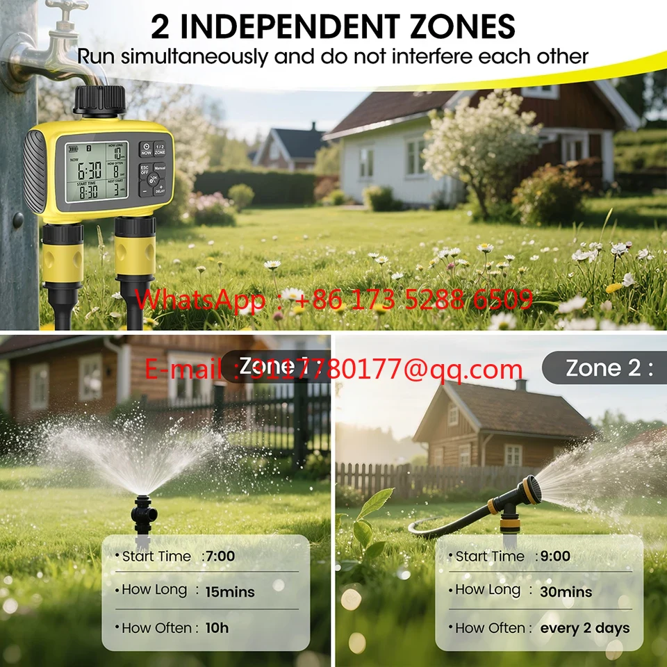 WAP01 Pengatur Waktu Irigasi T - Smart Gardening ulasan dan harga