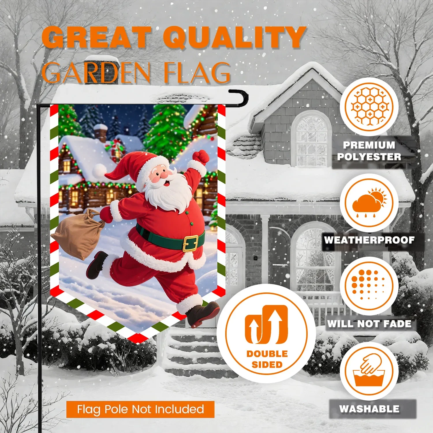 Bendera gantung LED bertenaga  - Smart Garden Lamp ulasan dan harga