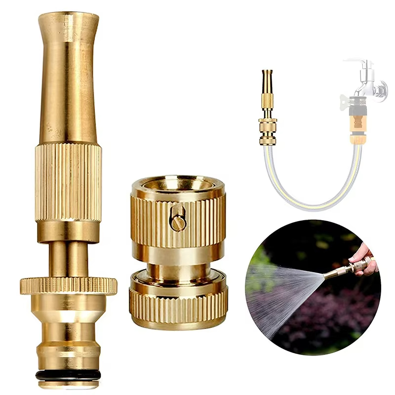 Pistol Semprot Air Kuningan Te - Smart Garden Home ulasan dan harga