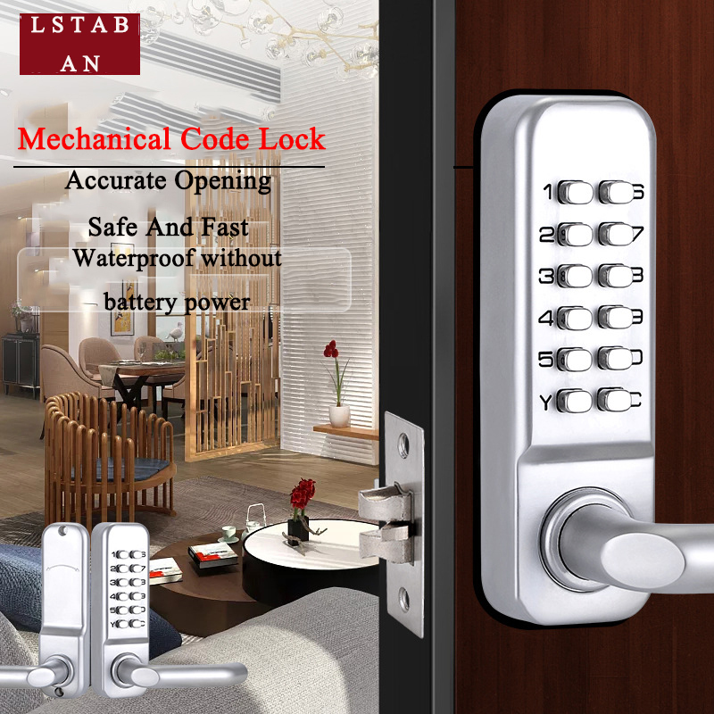 Kunci Pintu Digital Mekanik Ta - Smart Garden Gate Lock ulasan dan harga